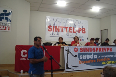 Reunião do setor Jurídico da CNTSS/CUT com Sindicatos na Paraiba
